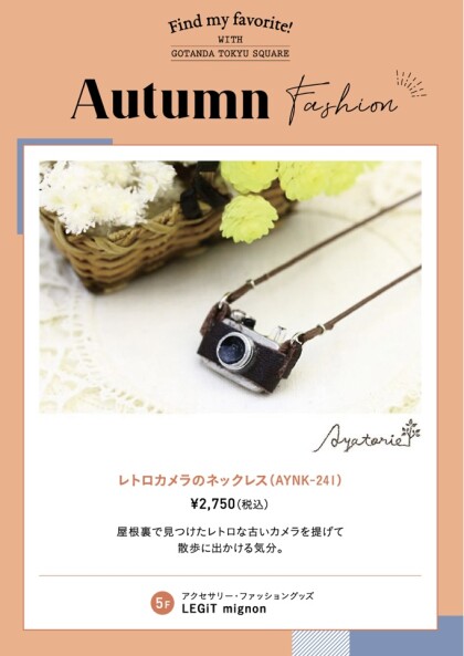 【オータムファッション】おすすめネックレス♡
