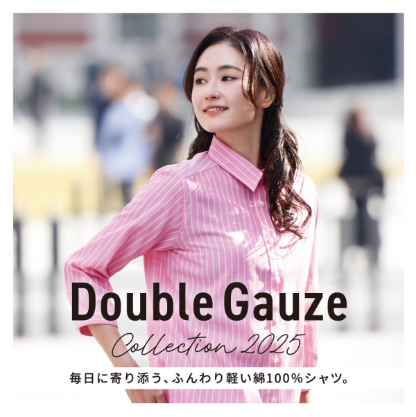 Wガーゼシャツ入荷！！