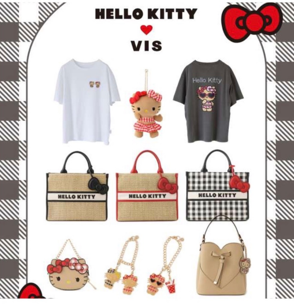 ♡HELLO KITTY × VIS SPECIAL COLLABORATION♡